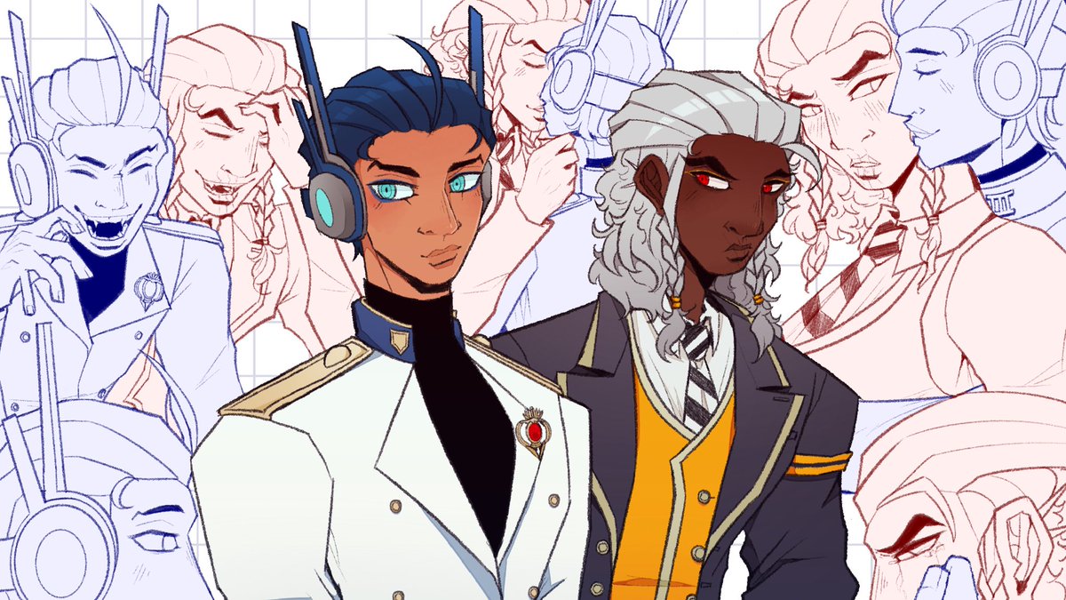 DerpAWorld1000's tweet image. 📌 [ New Pinned Intro ] 

Greetings! I’m Derpy/Amore and I draw fanart (at the moment, mainly TF/TWST). I occasionally draw OCs too. 

🖼️ Art Gallery: @derpaworldart 
✉️ Ask Box/Info: derpaworld1000.straw.page