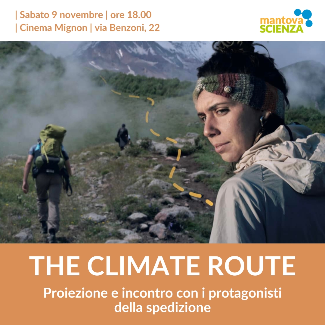 The Climate Route APS nasce dall’idea di sensibilizzare l’opinione pubblica sulla crisi climatica attraverso delle spedizioni, documentando e raccogliendo le testimonianze delle persone e dei luoghi incontrati lungo il cammino.

L'ingresso è libero fino ad esaurimento posti.