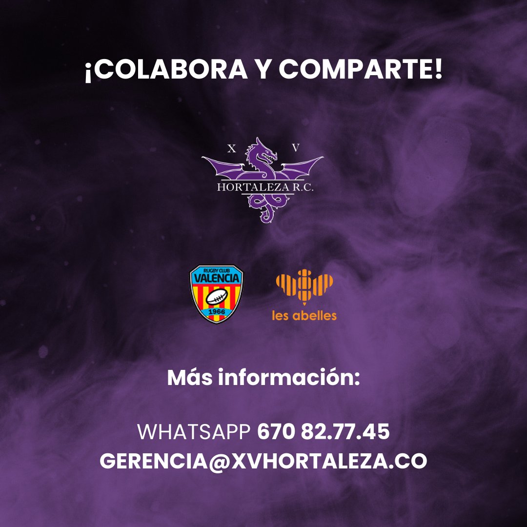 Hola a tod@s,

El Club lanza una campaña solidaria con @rugbyclubvalencia y <a href="/lesabellesrc/">C.P. Les Abelles 🐝</a> para ayudar a los afectados por las inundaciones en Valencia.
#valencia #solidaridad #rugbyespañol