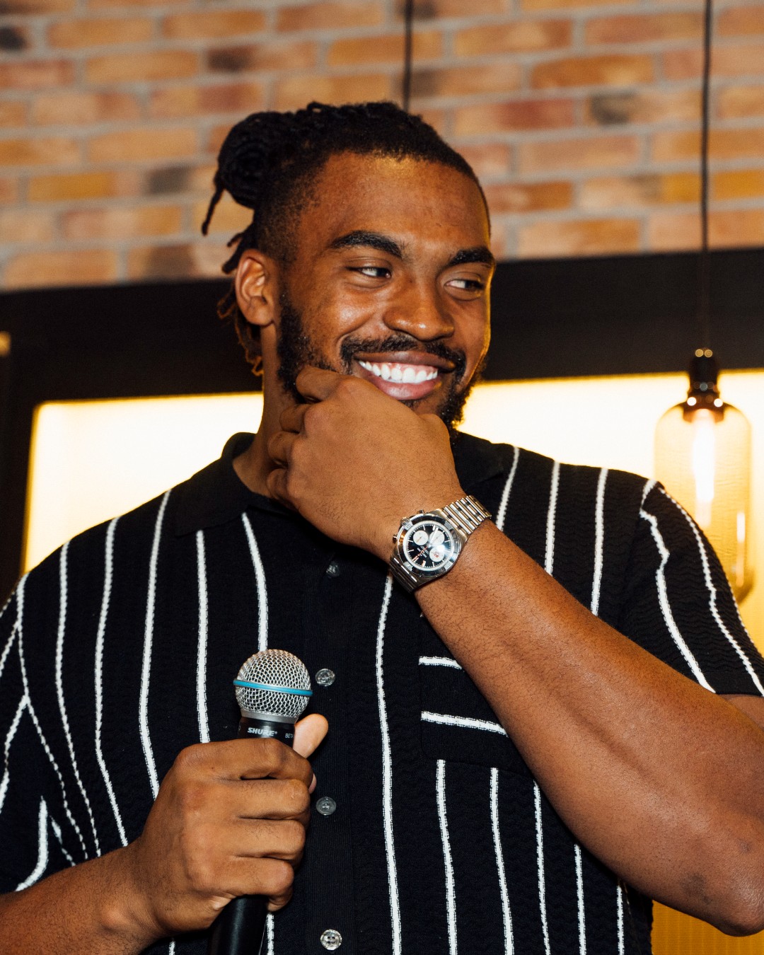 Octagon Football on X braxtonjones742 x Breitling Breitling hosted a private event to launch their limited edition ChicagoBears watch and Braxton served as the guest of honor alongside Breitling USA P...