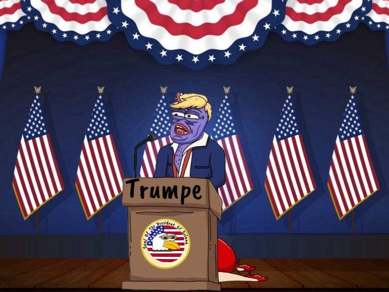 RussCIA_111's tweet photo. @kingant $TRUMPE community is locked in. They know what they hold. With the election just around the corner, this is the play.
Fire website, amazing artwork. @trumpeonsolana 

BbQkeBrNDigKHU9EaRNspwyPgGkxVtCWZCVxynTYpump https://t.co/zNgnaPNmKh