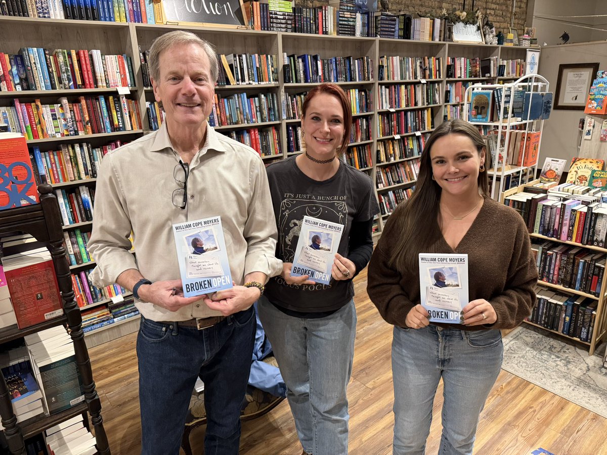 wcmnow's tweet photo. Some recent stops on the Broken Open book tour: Atlanta, Denver, Minneapolis, St. Paul, and Kenosha. At every stop I am reminded that the greatest gift of my long, imperfect journey is the friends and fellow travelers I meet along the way. Read more about it on Instagram… https://t.co/ZTdcumUf0C