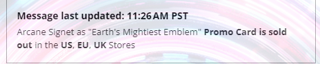 TheMetaMike's tweet photo. @MTGSecretLair I get it Tech issues happen but I was on the website at 830a PST and added to cart exactly at 9a when the launch happened  and now I've been in que for 2 hours 38 mins and get this message ....Like I don't know what else I could have done...... https://t.co/Wz1pOEWWYj