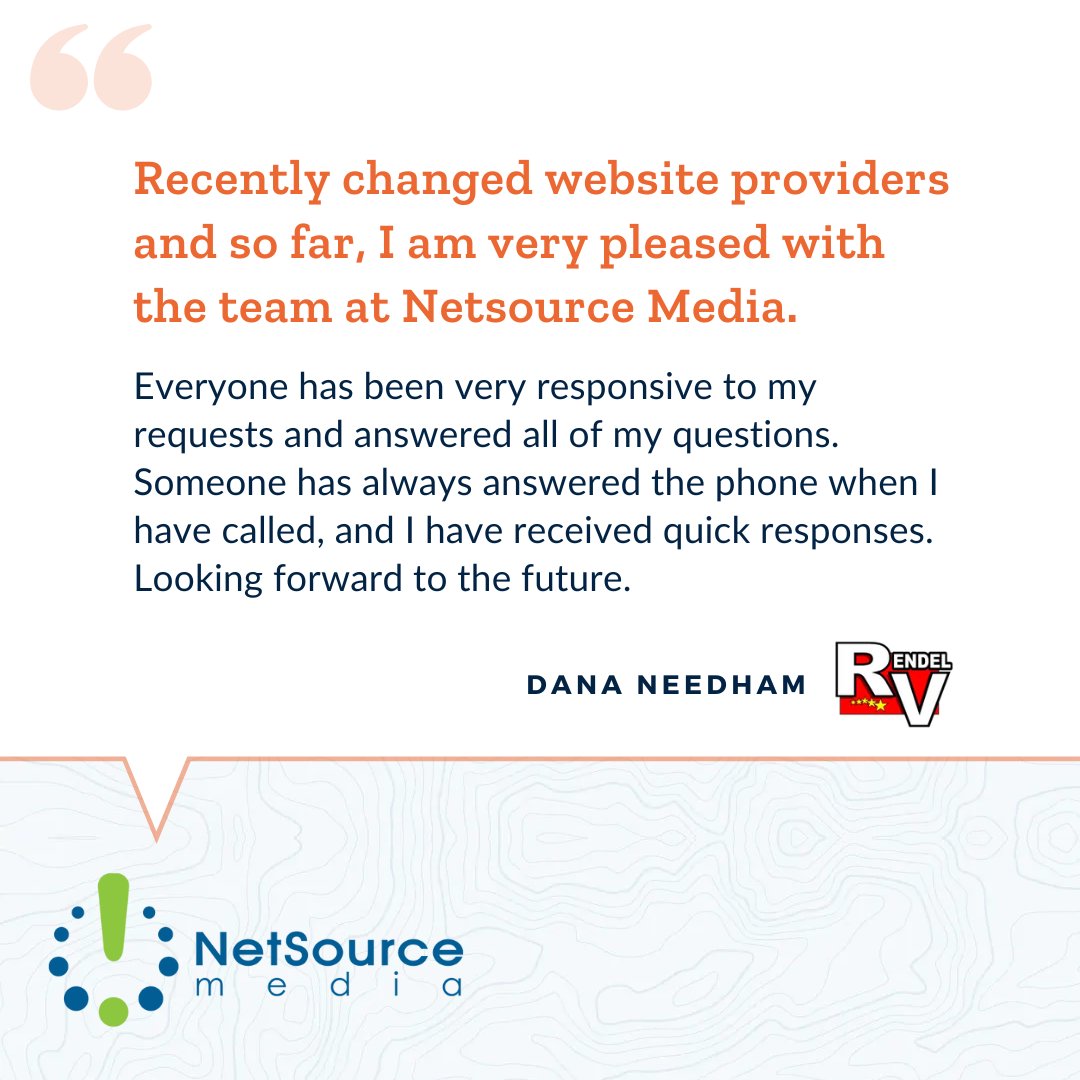 NetSourceMedia's tweet image. One of the biggest challenges our clients tell us they have had with other service providers: not being able to get a response 😖

But at NetSource Media, customer service is paramount to what we do! 

Experience the NetSource difference: heyor.ca/di9NBJ