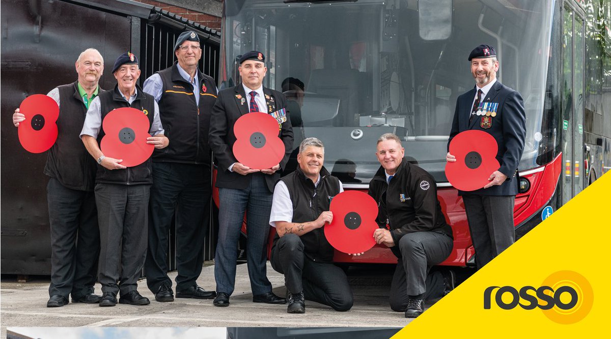 👋We welcome current and former members of the military to join us for free on Remembrance Sunday and Remembrance Day.
🆔Please show your ID card or veterans badge to the driver as you board.
🙏We join the nation in showing our thanks to those who have served our country.