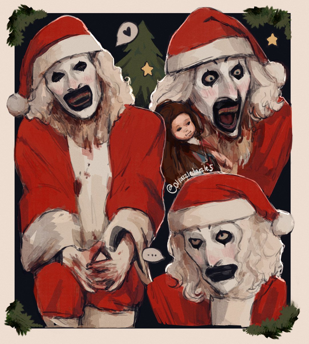 He was so nice to give all the children presents aww 🎁