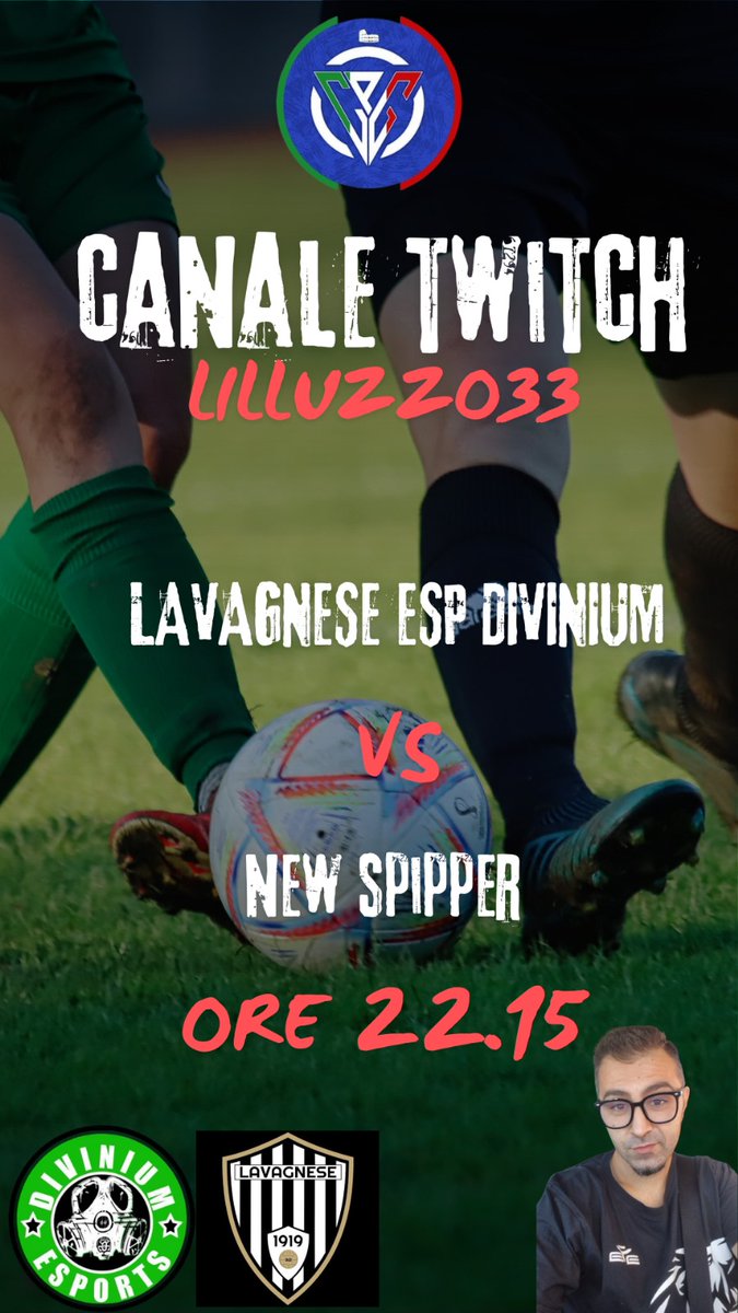 Divinium Gaming (@divinium_gaming) on Twitter photo vi aspettiamo in tantiii!!!!!!! ๐๐๐๐
m.twitch.tv/lilluzzo33
<a href="/lilluzzoCast33/">LILLUZZ033 CASTER</a> <a href="/Lavagnese_eSp/">Lavagnese 1919 eSports Divinium</a> vi aspettiamo in tantiii!!!!!!! ๐๐๐๐
m.twitch.tv/lilluzzo33
<a href="/lilluzzoCast33/">LILLUZZ033 CASTER</a> <a href="/Lavagnese_eSp/">Lavagnese 1919 eSports Divinium</a>