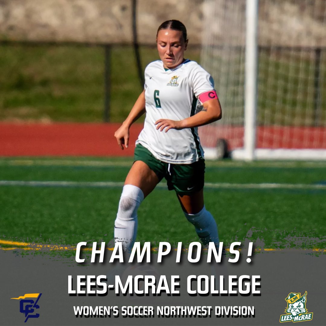 Conference Carolinas (@confcarolinas) on Twitter photo Congratulations to <a href="/LMCwsoccer/">Lees-McRae Women’s Soccer</a> <a href="/LMCBobcats/">Lees-McRae Athletics</a> for winning the Northwest Division! #LeadingTheWay Congratulations to <a href="/LMCwsoccer/">Lees-McRae Women’s Soccer</a> <a href="/LMCBobcats/">Lees-McRae Athletics</a> for winning the Northwest Division! #LeadingTheWay