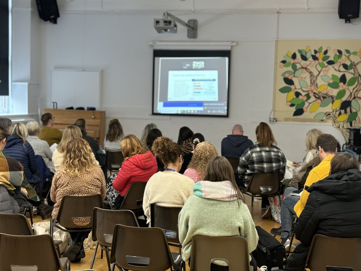 meljohns20's tweet image. Had a great day @stchris_trust EYFS network today. @Flissej and @melissaEYpren presented how we develop early language skills through the ShREC approach, interactive reading and de- contextualised conversation. Story times will never be the same again!