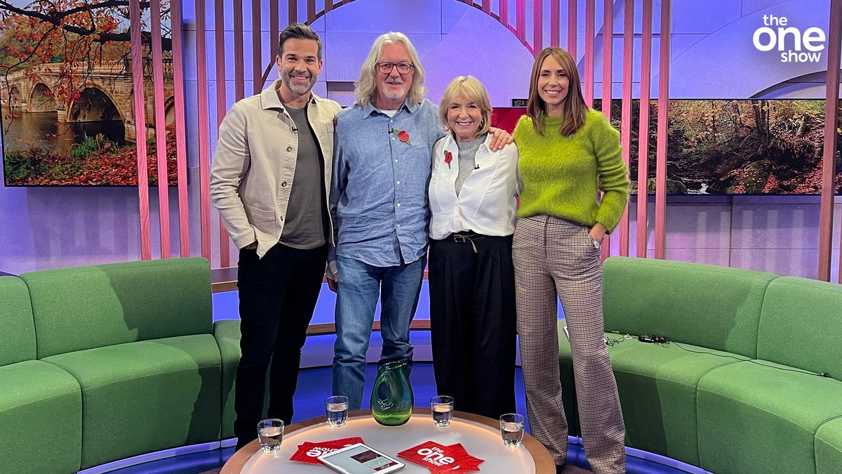 Kicking off your week in style 💫

Thanks to our guests tonight, <a href="/MrJamesMay/">James May</a> and <a href="/Fern_Britton/">Fern Britton 💙No tick but the real deal</a> 👏

Missed #TheOneShow? Watch on @bbciplayer 👉 bbc.in/3YO3kTB