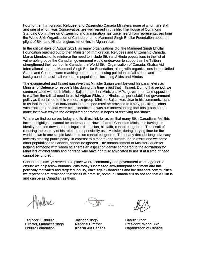 Manmeet Singh Bhullar Foundation tweet media