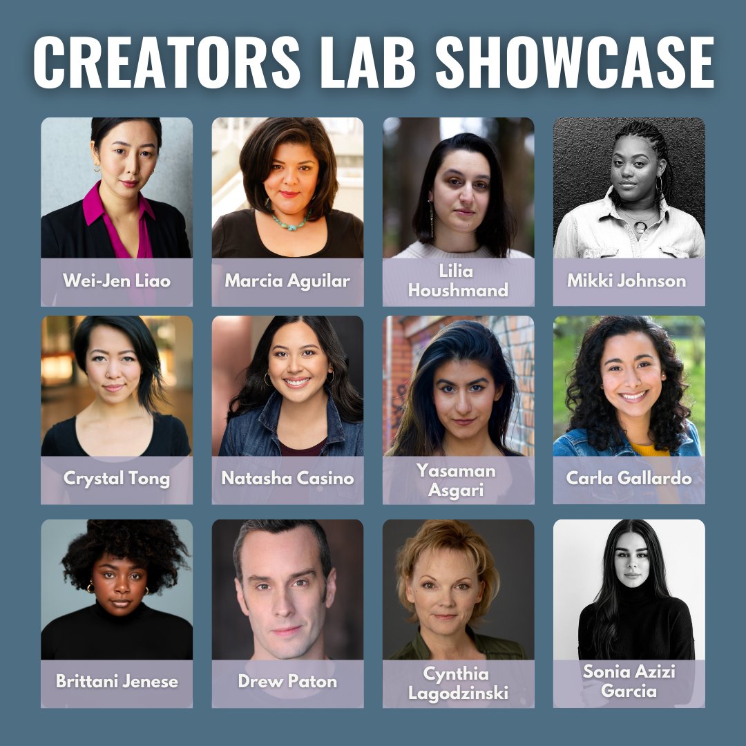 Meet the cast of the Creators Lab ✏️

Wei-Jen Liao, Marcia Aguilar, Lilia Houshmand, Mikki Johnson , Crystal Tong, Natasha Casino, Yasaman Asgari, Carla Gallardo, Brittani McBride, Drew Paton, Cynthia Lagodzinski, Sonia Azizi

Get tickets: sfbatco.org/nrtf-tickets-2…