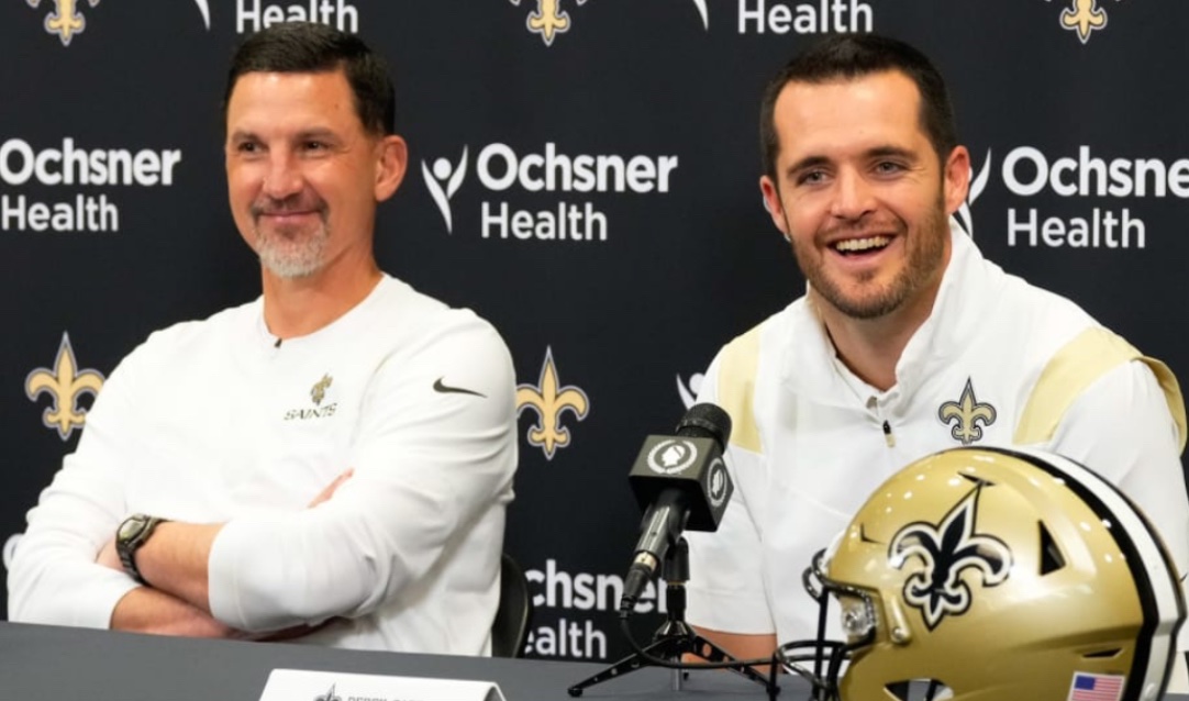 In 2014, Dennis Allen was fired by the Raiders after losing his last seven games with Derek Carr as his Quarterback

In 2024, Dennis Allen was fired by the Saints after losing his last seven games with Derek Carr as his Quarterback