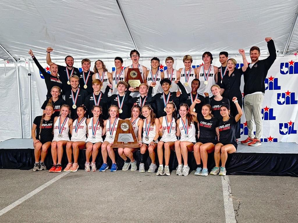 Katie Kordel (@katiekordel) on Twitter photo Lovejoy HS Cross Country had a remarkable weekend at the State Meet❗️ Boys = 5A BACK TO BACK STATE CHAMPIONS❗️Girls = 5A STATE RUNNER-UP❗️Congratulations <a href="/LKellyXCTF/">Logan Kelly</a> , <a href="/CoachLittle9/">Carly Littlefield</a> and our Cross Country Athletes❗️❤️😀🐆👟 🥇🥈#LegacyofExcellence #TeamLovejoy Lovejoy HS Cross Country had a remarkable weekend at the State Meet❗️ Boys = 5A BACK TO BACK STATE CHAMPIONS❗️Girls = 5A STATE RUNNER-UP❗️Congratulations <a href="/LKellyXCTF/">Logan Kelly</a> , <a href="/CoachLittle9/">Carly Littlefield</a> and our Cross Country Athletes❗️❤️😀🐆👟 🥇🥈#LegacyofExcellence #TeamLovejoy