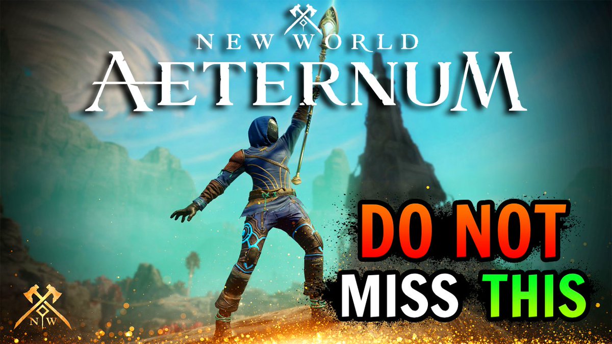 MrInvinn's tweet image. today I have shared with you all my top gathered from my own playtime and comments, Top 10 Mistakes Holding you Back in New World: Aeternum.

Watch it here: youtu.be/DyWZLeDWhdo

#PlayNewWorld #NewWorldAeternum @playnewworld