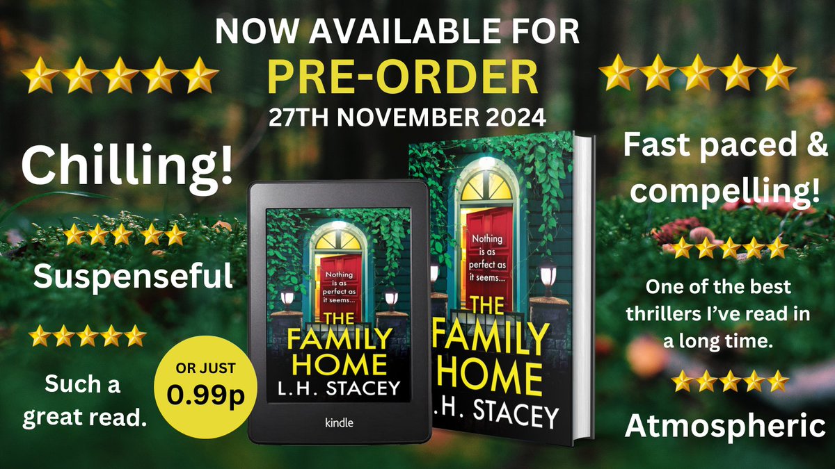 LyndaStacey's tweet photo. What the early reviews are saying! 
Available for pre-order 
📙📘  99p DEAL 📕📗
USA https://t.co/PLRTRUqeA3
UK https://t.co/dLfTeIB3xk 
#Audible #Amazon #booktoc #amwriting #thriller #mustread https://t.co/waWceis88c