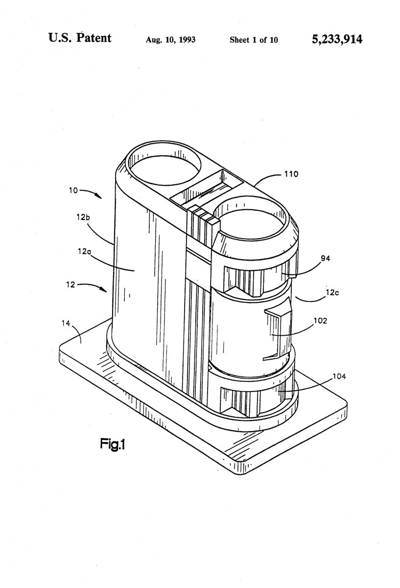 NVG_Inc's tweet image. Here's something neat, check out this "In-car coffee maker." A handy device to make a single cup of coffee in your car on the way to your next destination. 
#patents #patentillsutration #coffemaker 

ppubs.uspto.gov/dirsearch-publ…