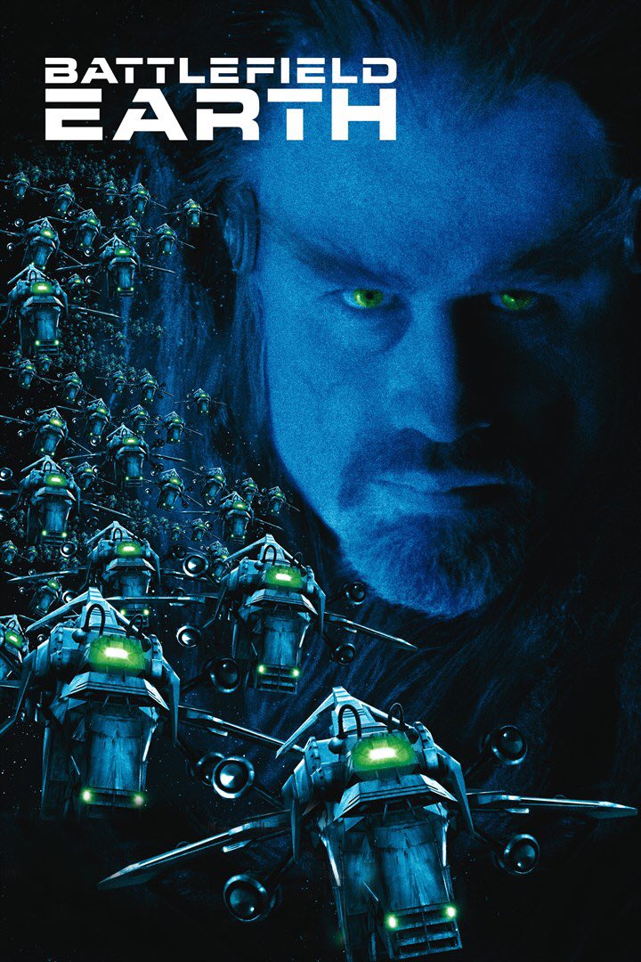 Took 24 years, but finally got around to watching Battlefield Earth. Yeah, it was pretty bad. Wait, it was really bad. #NowWatching #scifi