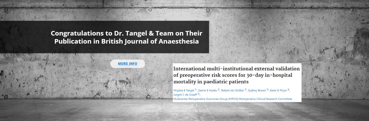 MPOG (@mpogaspire) on Twitter photo Congratulations to Dr. Tangel & Team on Their Publication in British Journal of Anaesthesia! pubmed.ncbi.nlm.nih.gov/39477712/ Congratulations to Dr. Tangel & Team on Their Publication in British Journal of Anaesthesia! pubmed.ncbi.nlm.nih.gov/39477712/