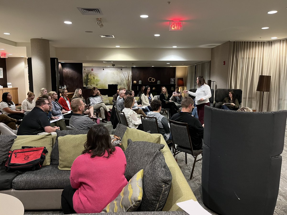 Unk_EDAD's tweet image. Day 1 - Dr. Feusner and Dr. Phillips supported Educational Administration Principal Practicum students during their Day 1 in Omaha. Students were able to connect in person and discuss their learning and goals for their practicum visit.