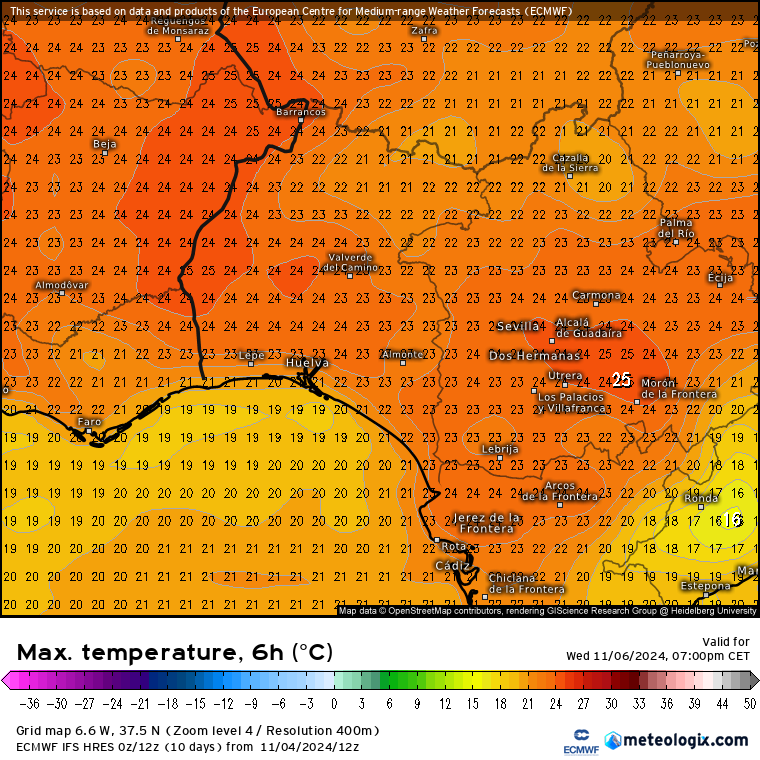Meteohuelva's tweet photo. Aunque mañana por la mañana podría caer algún chubasco débil y aislado, poco a poco se irá afianzando el anticiclón trayendo tiempo seco y soleado durante toda esta semana.

Las temperaturas serán primaverales con máximas rondando los 25 °C. https://t.co/7mh3ImNQlh