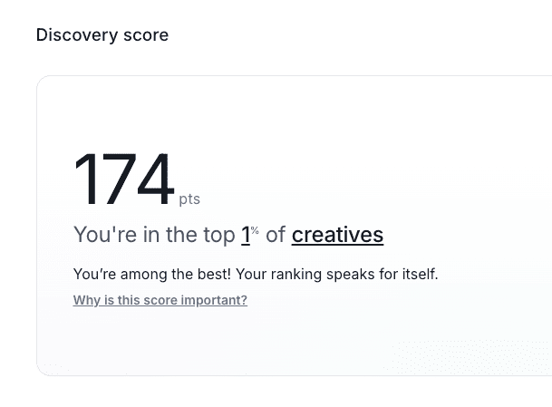 Really love this! Now you know what to work on to increase your discovery score. <a href="/contra/">Contra</a>  just keeps amazing me! 👏👏👏