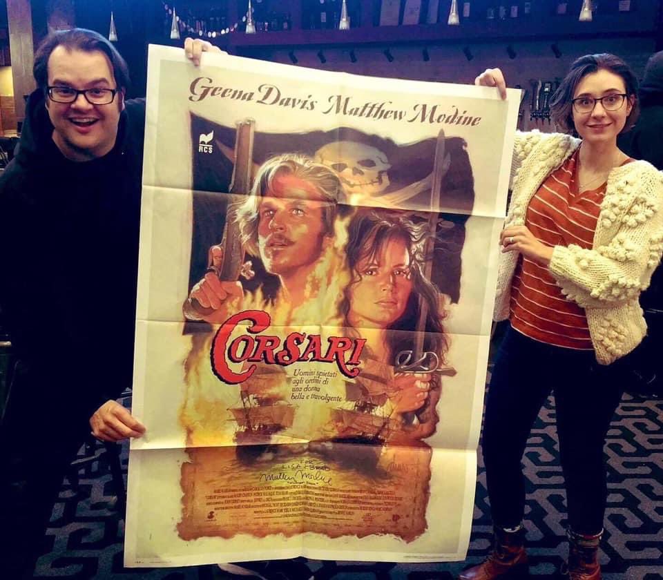 CBCCPodcast's tweet photo. 5 Years Ago, #FullMetalModine Weekend at the @alamowinchester. It's time for another Cutthroat Island re-watch. https://t.co/SM2ragBy4X