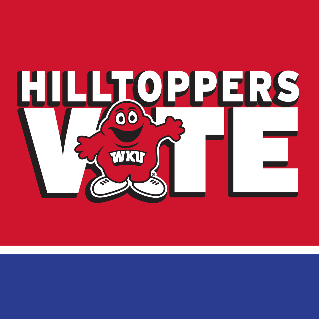 WKU Gordon Ford (@wkugordonford) on Twitter photo Hilltoppers, tomorrow (11/5) is Election Day! ๐ณ๏ธ
Need a ride to the polls?
๐ BG Trolley: 8AMโ4PM, hourly at :10 min. mark (Cherry Hall)
๐ College Vans: 12โ5:30PM (DSU by WKU Store)
๐ถโโ๏ธ Walking Groups: 4โ5PM (Creason Lot)
Make your plan and vote! #Vote #HilltoppersVote #WKU Hilltoppers, tomorrow (11/5) is Election Day! ๐ณ๏ธ
Need a ride to the polls?
๐ BG Trolley: 8AMโ4PM, hourly at :10 min. mark (Cherry Hall)
๐ College Vans: 12โ5:30PM (DSU by WKU Store)
๐ถโโ๏ธ Walking Groups: 4โ5PM (Creason Lot)
Make your plan and vote! #Vote #HilltoppersVote #WKU