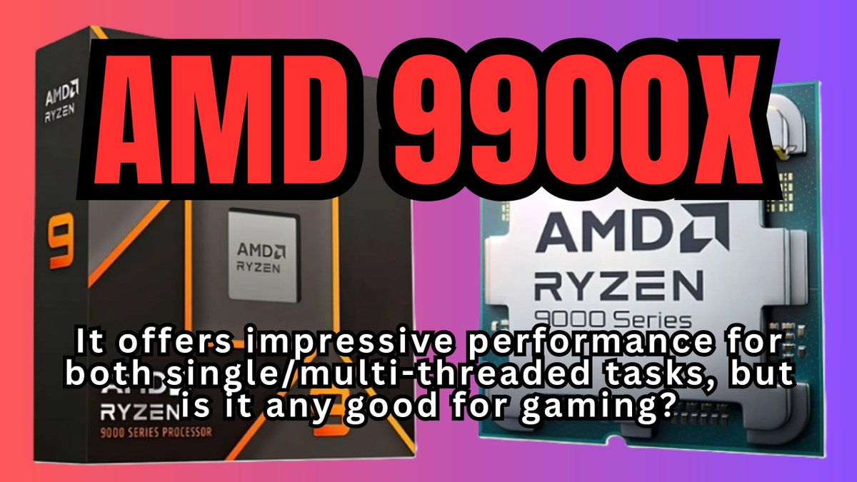 3dGameMan's tweet image. AMD Ryzen 9 9900X CPU #amd #cpu #processor #9900x #ryzen #9800x3d @3DGAMEMAN youtu.be/GN1d3JM7_KM