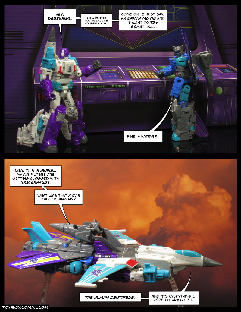 Random Old Comic:  Exhaust to Intake toyboxcomix.com/2018/07/06/exh… #Blackwing #Darkwing #Dreadwind #Dreadwing #Transformers