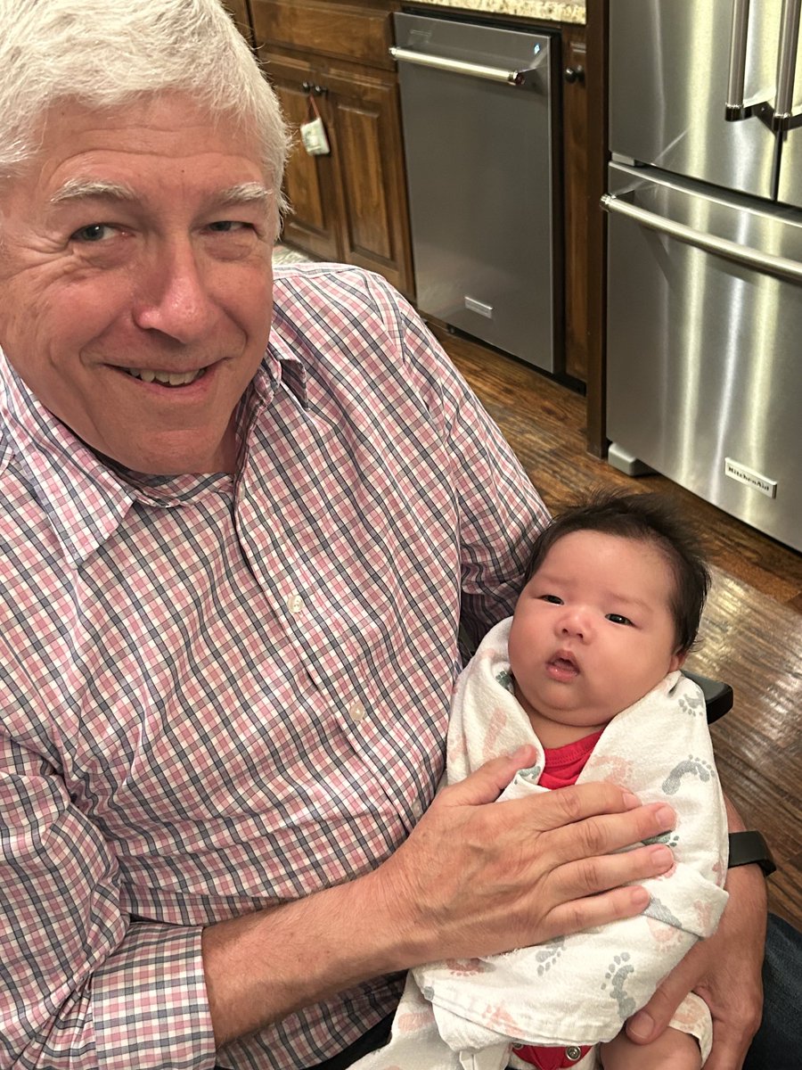 crnuskr's tweet photo. My precious little grandson!!  ❤️ https://t.co/4sENSYljDz