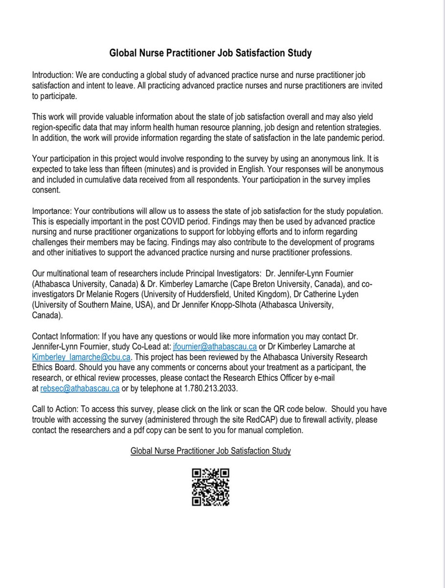 Ann Cunningham #NP Views My Own (@annmcunningham) on Twitter photo Survey on Nurse Practitioner Job Satisfaction, Have your say 🧐 #NP <a href="/ICNurses/">ICN</a> <a href="/ICNGlobalAPN/">ICN NP APN Network</a> <a href="/NPAPN2024/">ICN NP/APN 2024</a> Survey on Nurse Practitioner Job Satisfaction, Have your say 🧐 #NP <a href="/ICNurses/">ICN</a> <a href="/ICNGlobalAPN/">ICN NP APN Network</a> <a href="/NPAPN2024/">ICN NP/APN 2024</a>