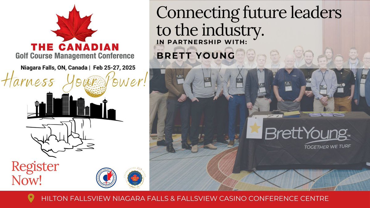 We’re excited to share the Future Leaders sponsorship by <a href="/BrettYoungSeeds/">BrettYoung</a> for the 2025 Conference! This initiative is dedicated to empowering future leaders with awesome opportunities and resources. #OGSA #CGSA #TodayInOntario <a href="/GolfSupers/">CGSA</a> buff.ly/4elXvBF