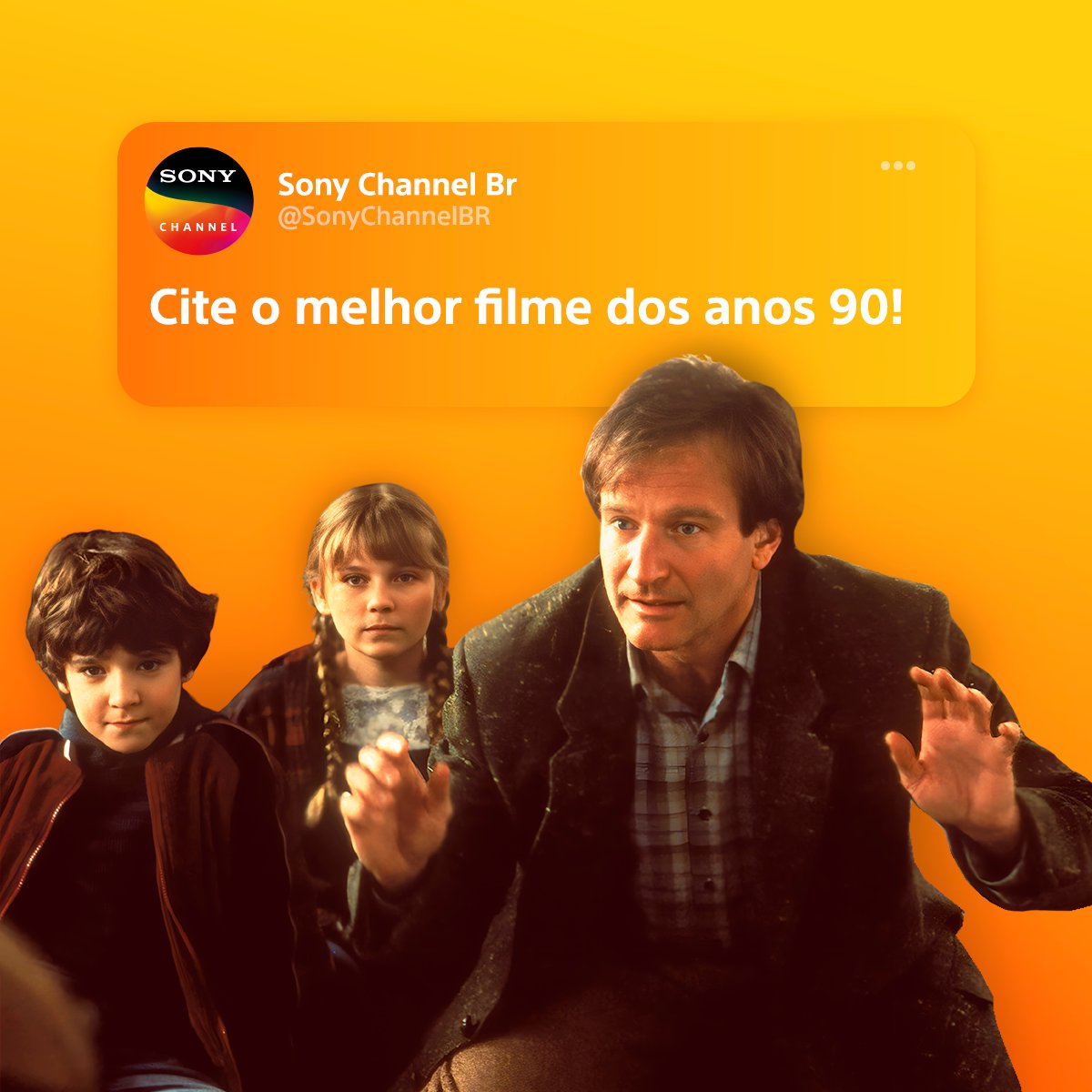 SonyChannelBR's tweet photo. 🚨 Atenção, fãs dos clássicos dos anos 90! 🚨
Esta semana está cheia de filmes icônicos dessa década. Na nossa #QuartaDeCinema tem "Jumanji", "Matilda" e "Conta Comigo" a partir das 20h. Vem curtir com a gente! 🍿
🥺 #SonyChannel #ContaComigo #Jumanji #Matilda #FilmesAnos90 https://t.co/qIEZSIa0mX