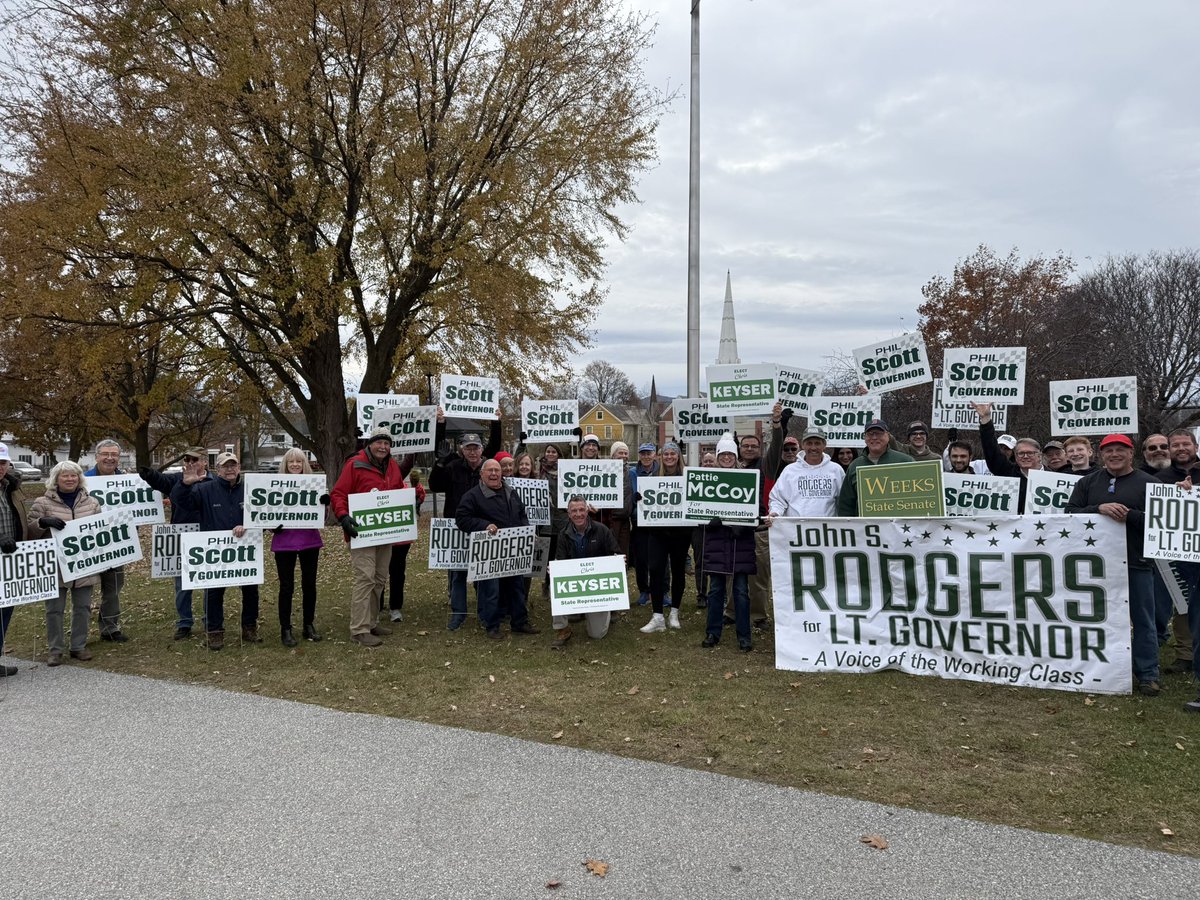 Phil Scott for Vermont tweet media