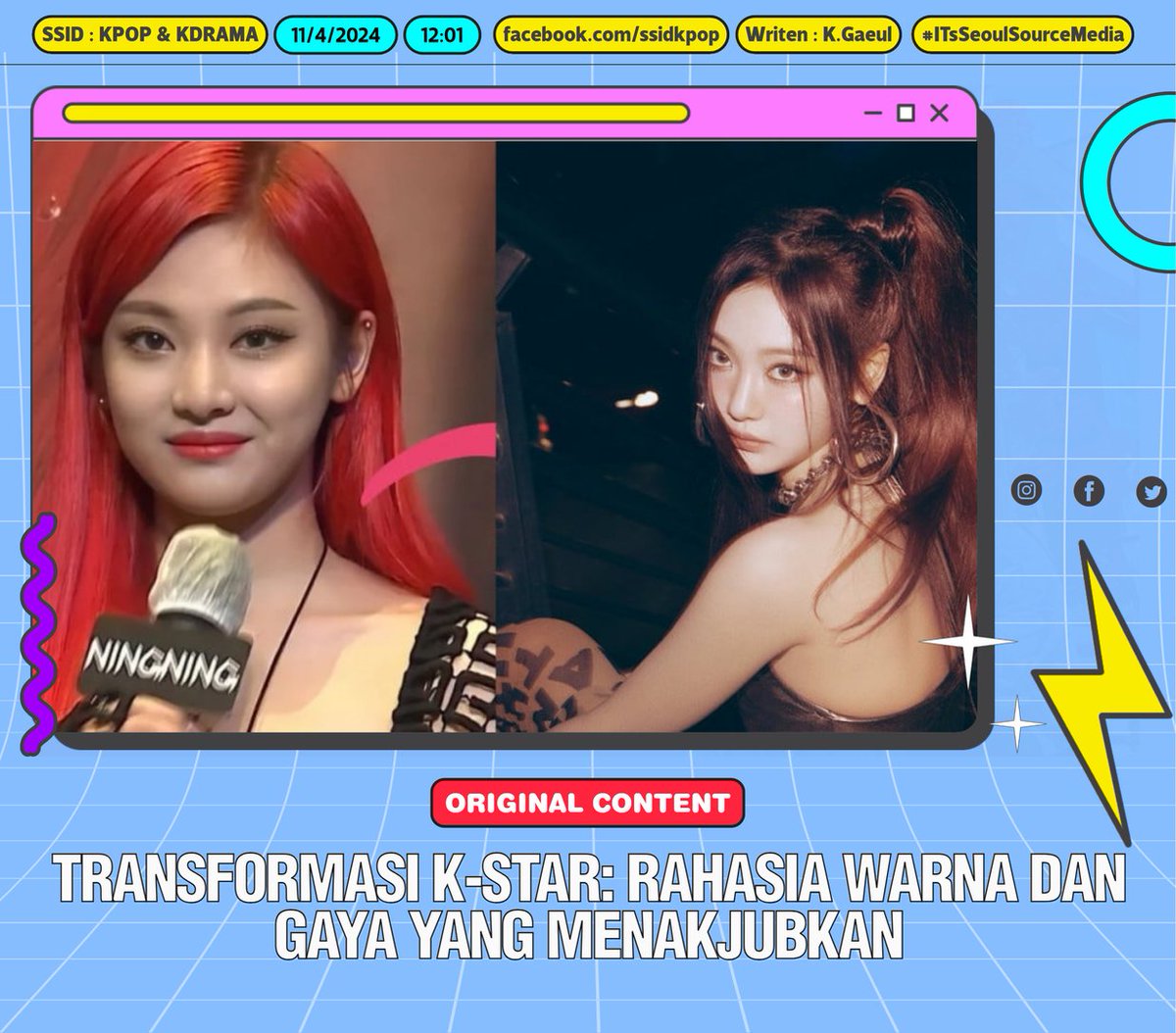 kpopdankdramaid's tweet image. #KStars Transform with Color Consultations: Embrace the Right Hues for a Fashion Revolution

Baca: ssmedia.my.id/2024/11/04/tra…
-BiBiNimerva