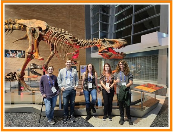 Several of our students and teaching professors just got back from the annual Society of Vertebrate Paleontology Conference #svp2024 #2024svp. Check back to hear about their experiences!

@uglyfossils