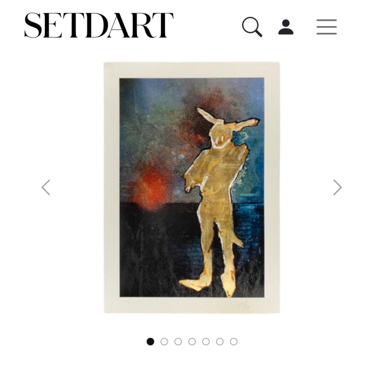 JerrieDepp's tweet photo. Exciting News! 🎉
#JohnnyDepp’s The Bunnyman Genesis is up for auction on Setdart, the artwork was send to @acontrafilms to support CODESPA Foundation
Visit LAB36 in Barcelona: Oct 29 (7 PM) & Oct 30 (4-7:30 PM). Bidding closes Nov 13 at 16:22.
Link: https://t.co/oU3cESKsZ6 https://t.co/ZpOBgRcpQW