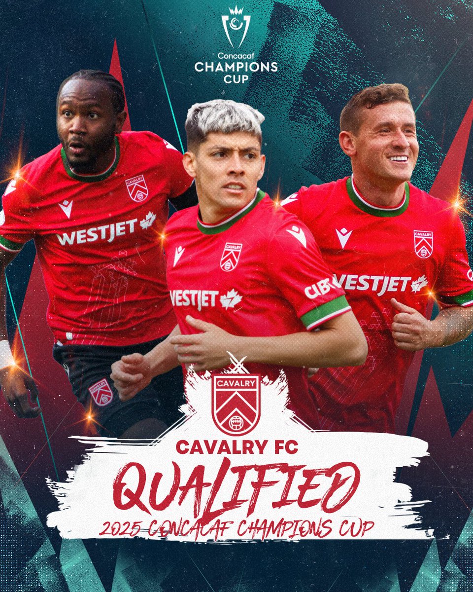 Cavalry FC is heading to the #ChampionsCup! ✅🏆

See you in 2025! 🇨🇦