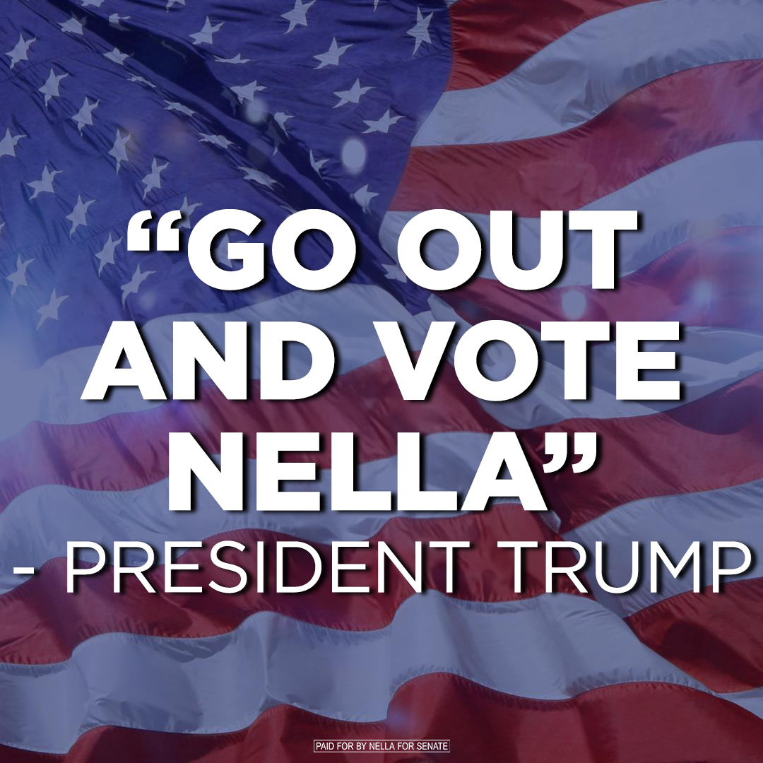 🗳️Tomorrow is the day! 🗳️

Listen to @realdonaldtrump and get out to vote for Nella. It’s time to MAKE NEW MEXICO GREAT AGAIN! 🇺🇸

#GoVote