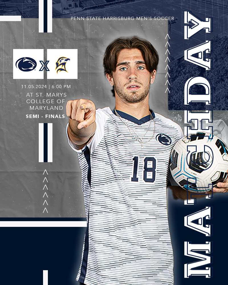 It’s⚽️time!

<a href="/GoUnitedEast/">United East Conference</a> Semi-Finals!
⏰ 6:00 PM
🆚 St Mary’s College of Maryland
📍Jamie L. Roberts Stadium

#pshbgmsoc
#PrideSpiritHonor