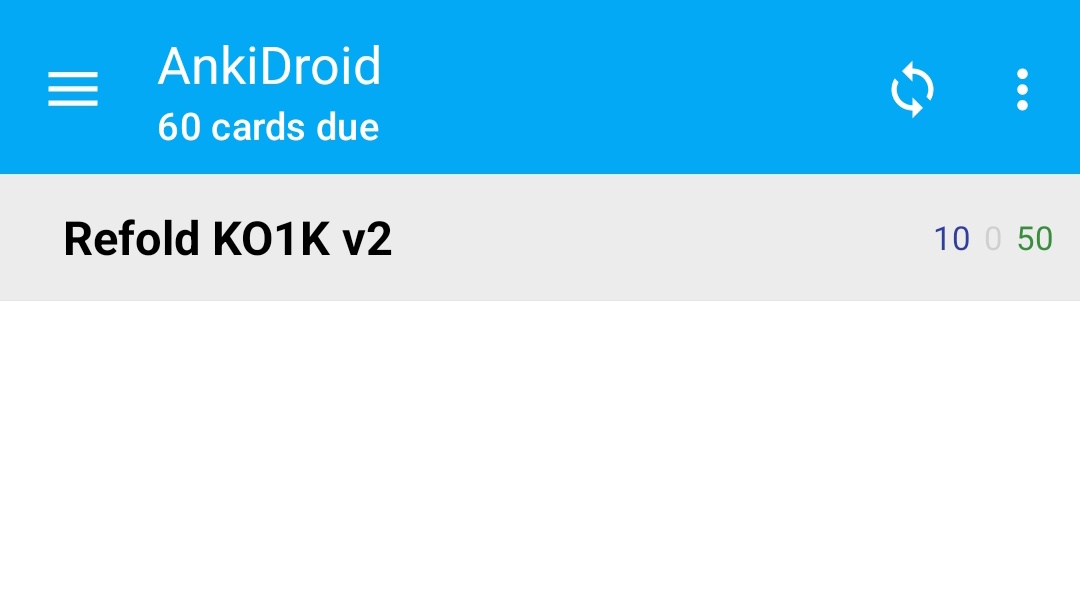 han_peiji's tweet photo. Got the refold Anki deck a few months ago but I only used it a few days hahahaha I'm gonna try being consistent with it https://t.co/wwHb320K0h