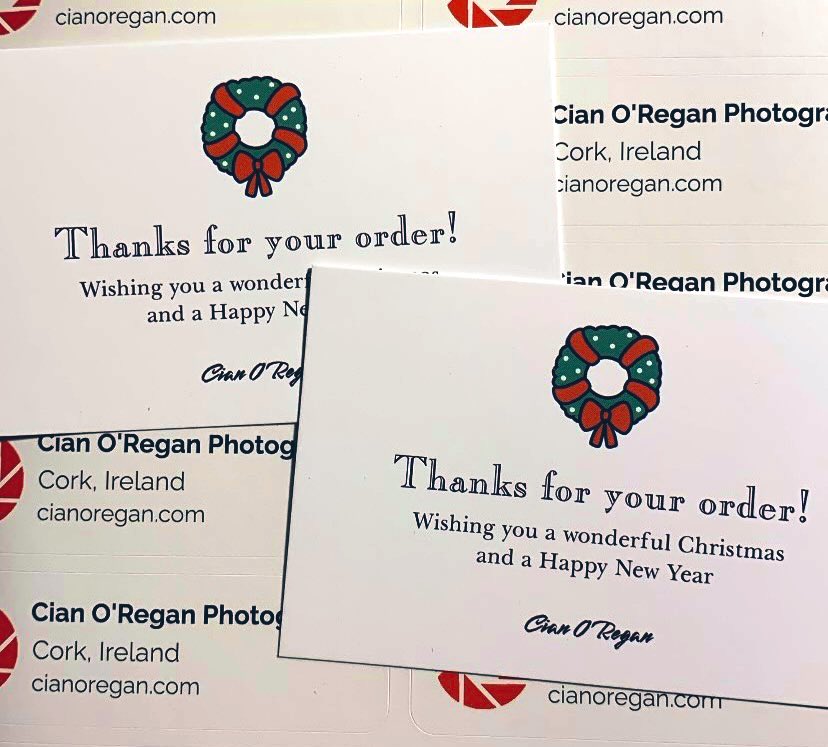 Thanks to everyone who’s ordered a calendar or print in recent weeks - keep an eye on your postboxes! 📬

Order yours at cianoregan.com (Get 10% off your order with the promo code WELCOME10)