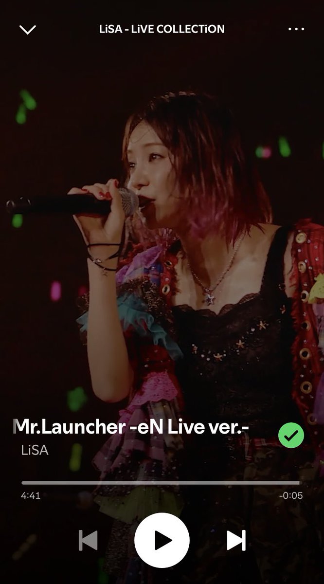 PnNljuTB9bLHgJv's tweet photo. おはようございます☀
今朝のお目覚めの1曲は、LiSAさんの「♪Mr.Launcher~eN Live ver.~」

今日も一日よろしくお願いします🙇‍♂️
今日もいい日だっ！

#Spotify
#LiSA  #MrLauncher  #eN
#LiSAッ子と繋がりたい https://t.co/KmGeIUpQSq