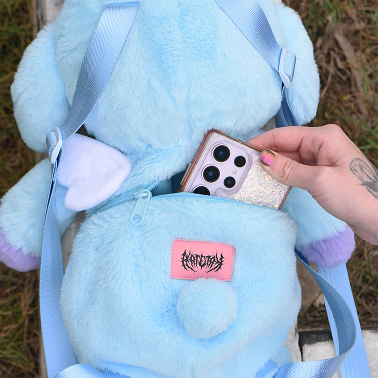 My Baby Baphomet plushie backpacks are finally here! Snag one today!