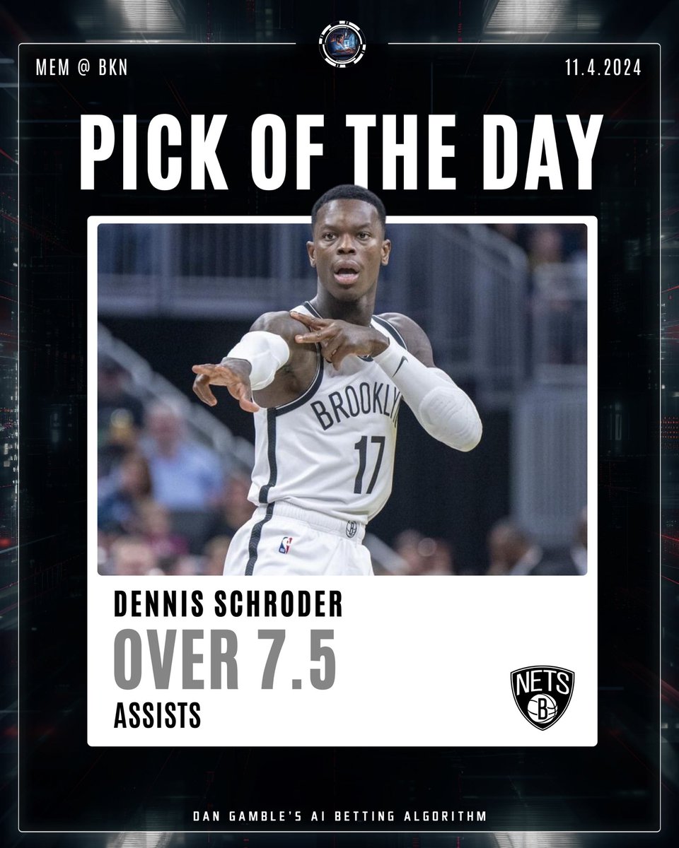🏀 NBA Pick of the Day

I posted two more NBA straights on GameScript, you can find them below.

➡️ Join Here: gamescript.ai/?code=danx

You’ll get a seven day free trial and 50% off your first month.

Let’s go Dennis…📈