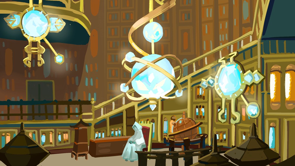 pommancy's tweet photo. huevember- ff14 Watcher's Palace https://t.co/cNR9BUJunm