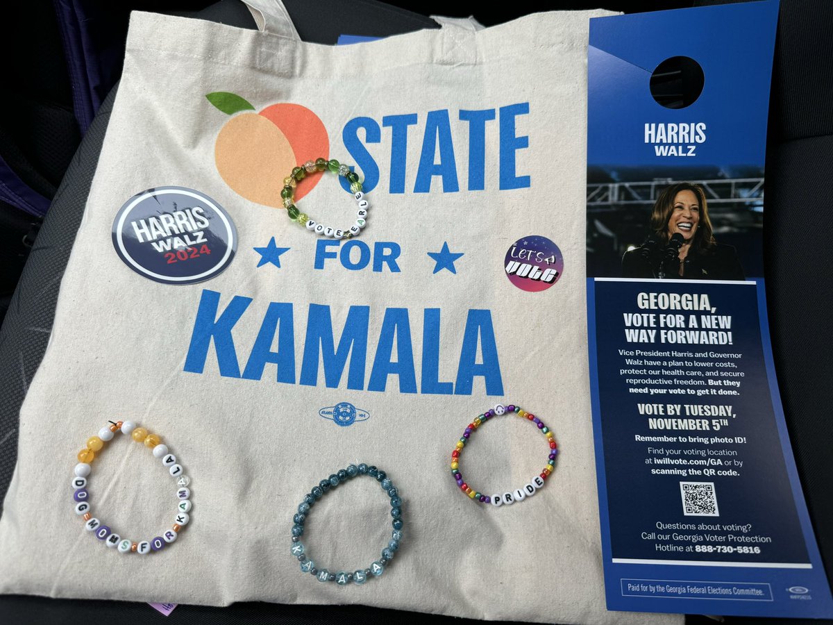HD4safety_USAF's tweet photo. Just finished knocking 64 doors! #LetsGoGeorgia 💙 
#AllGasNoBrakes #HarrisWalz2024 https://t.co/44783zXEew #GA #FultonCounty #Vote https://t.co/0JtXJGHFaf