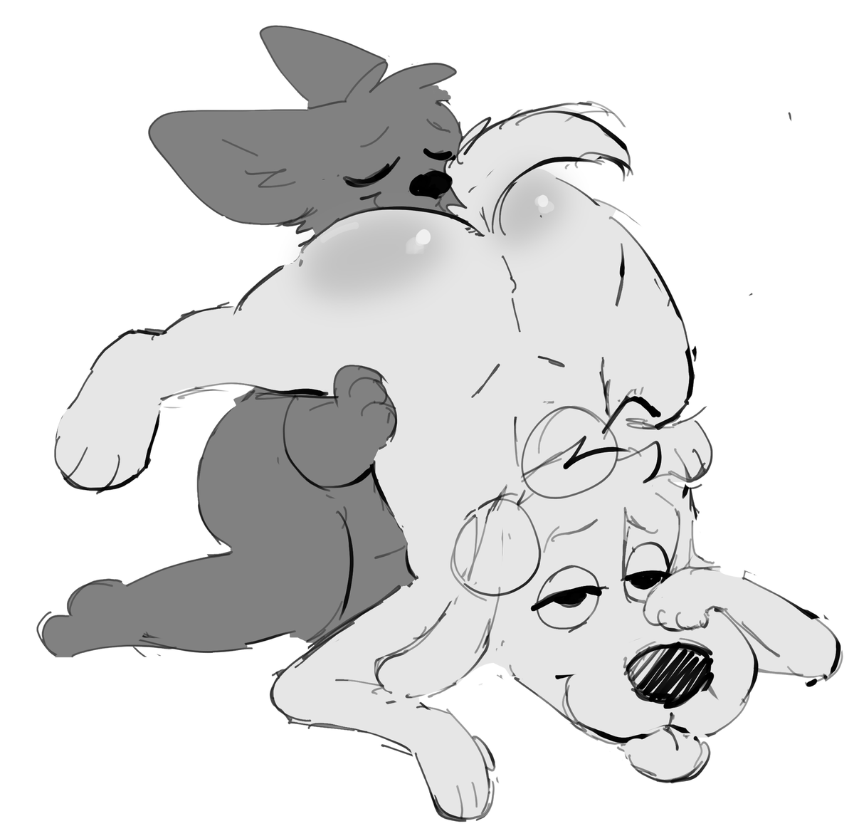 FreakPaws's tweet photo. warm up doodle #2 Mr. Peabody https://t.co/cvRhzT5NVD