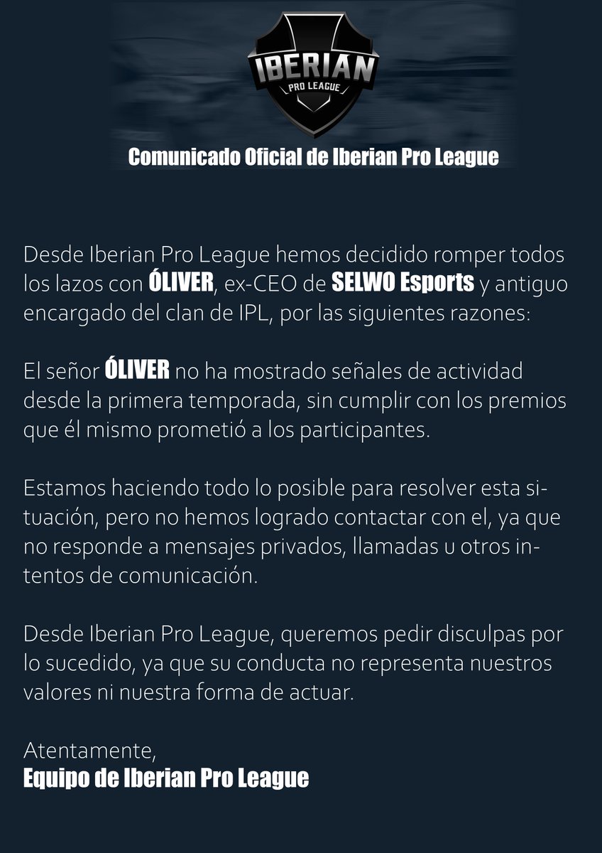 Iberian Pro League tweet media